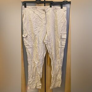 Michael Kors linen casual pants Size 18w